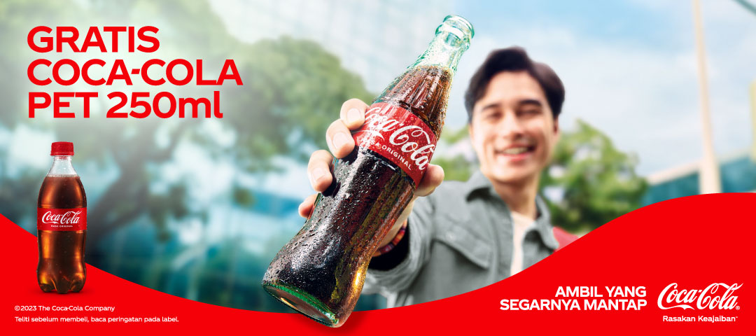 Gratis Coca Cola Pet 250ml Di Alfamart
